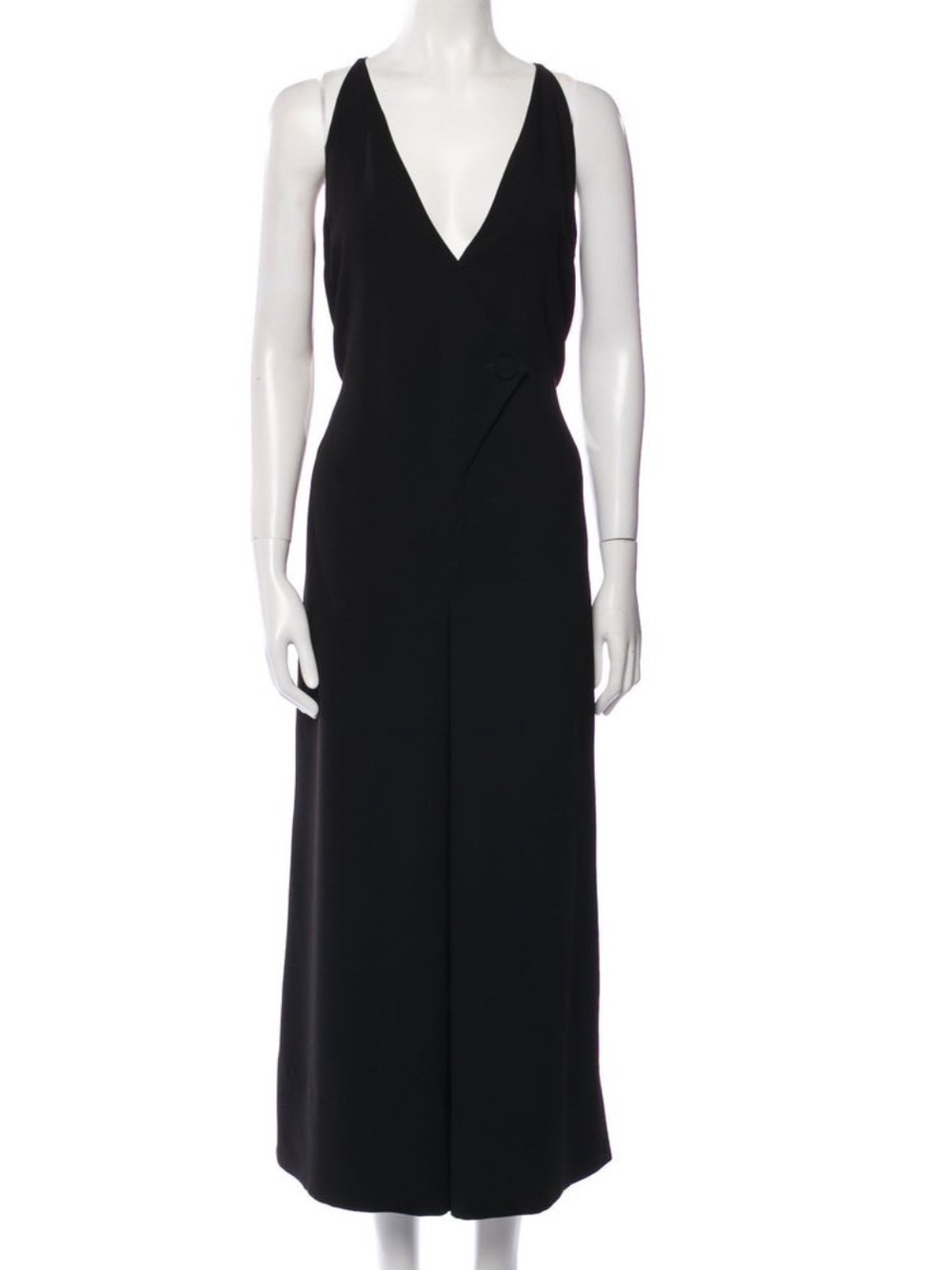 Kallmeyer Black V-Neck Jumpsuit